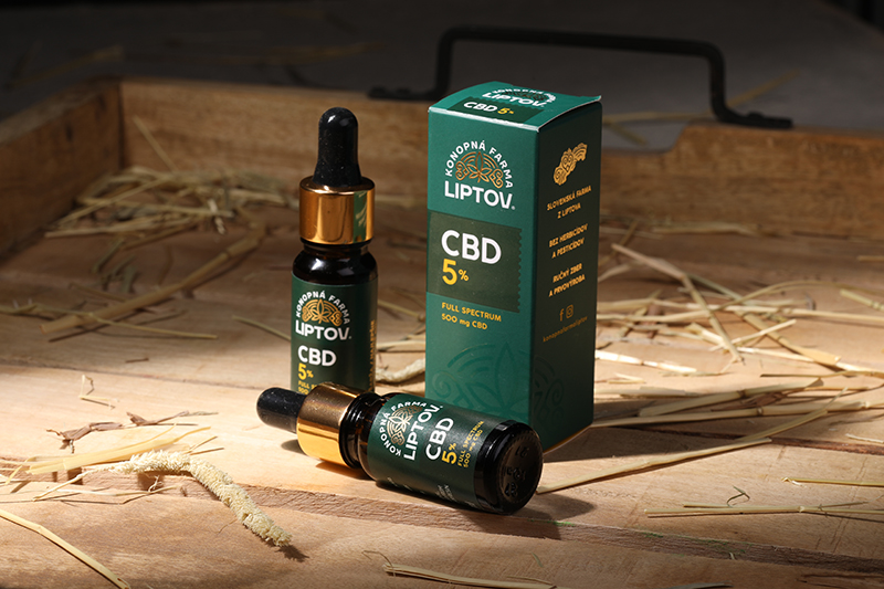 CBD olej Konopná farma Liptov