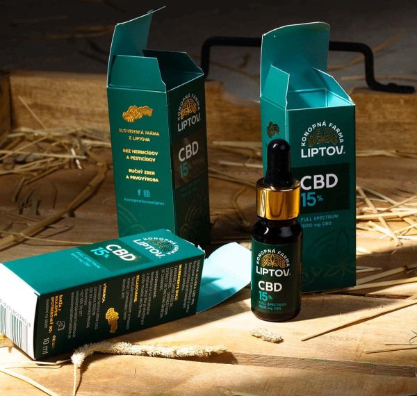 CBD olej 15 % full spectrum – premium