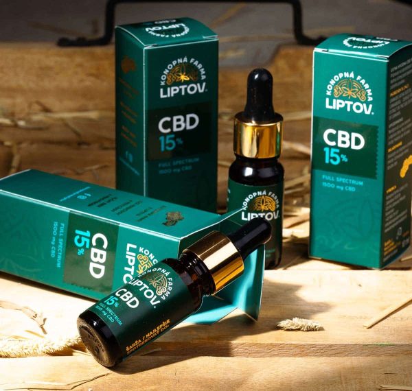 CBD olej 15 % full spectrum – premium