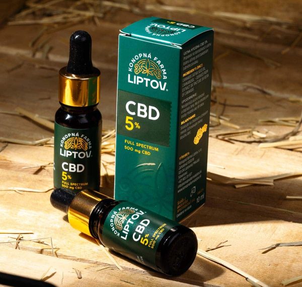 CBD olej 5 % full spectrum – premium