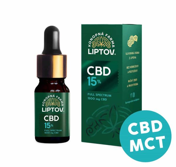 cbd olej 15 full spectrum premium mct