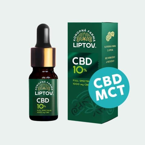 CBD olej s MCT 10% full spectrum