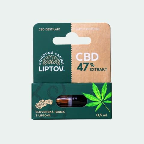 CBD Cartridge 47% CBD 0,5ml